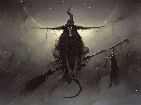 The Dark Witch Broom and the Moon: Mysteries and Lunar Magick